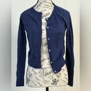 Cat & Jack girls Navy Cardigan